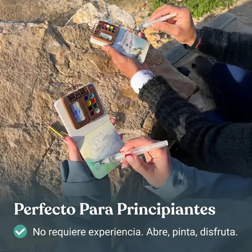 Set de Acuarelas Portátil - Arte en Movimiento